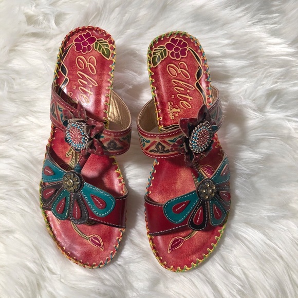 Bohemian beach sandals - Picture 1 of 5